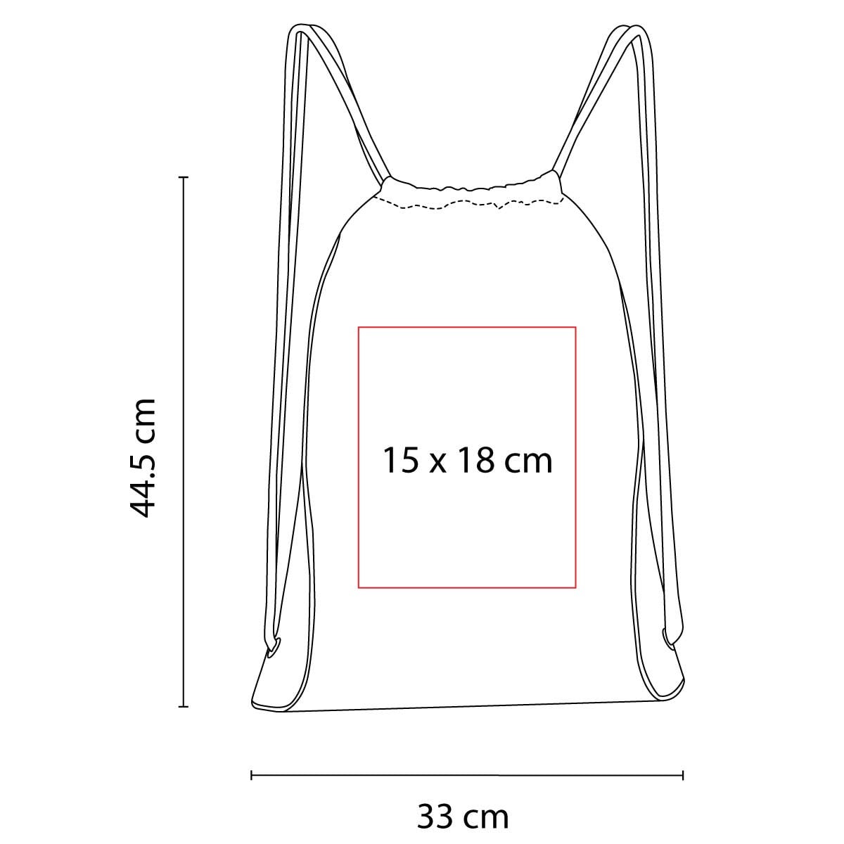 BOLSA MOCHILA POLIÉSTER ZACEZON
