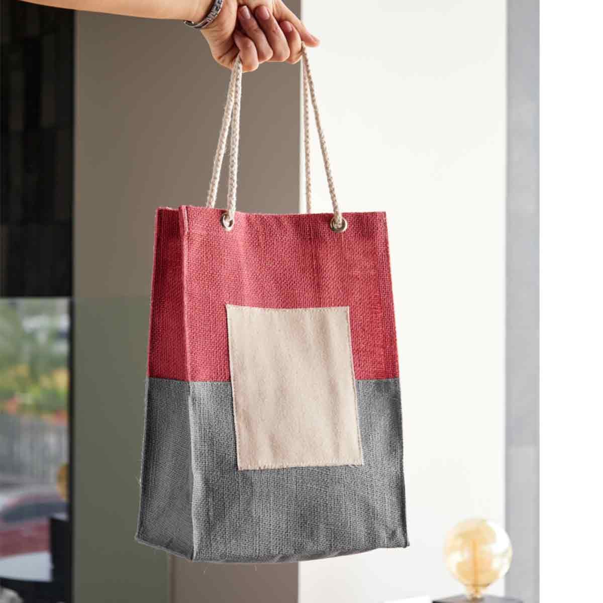 BOLSA YUTE / ALGODN ZACLAVO