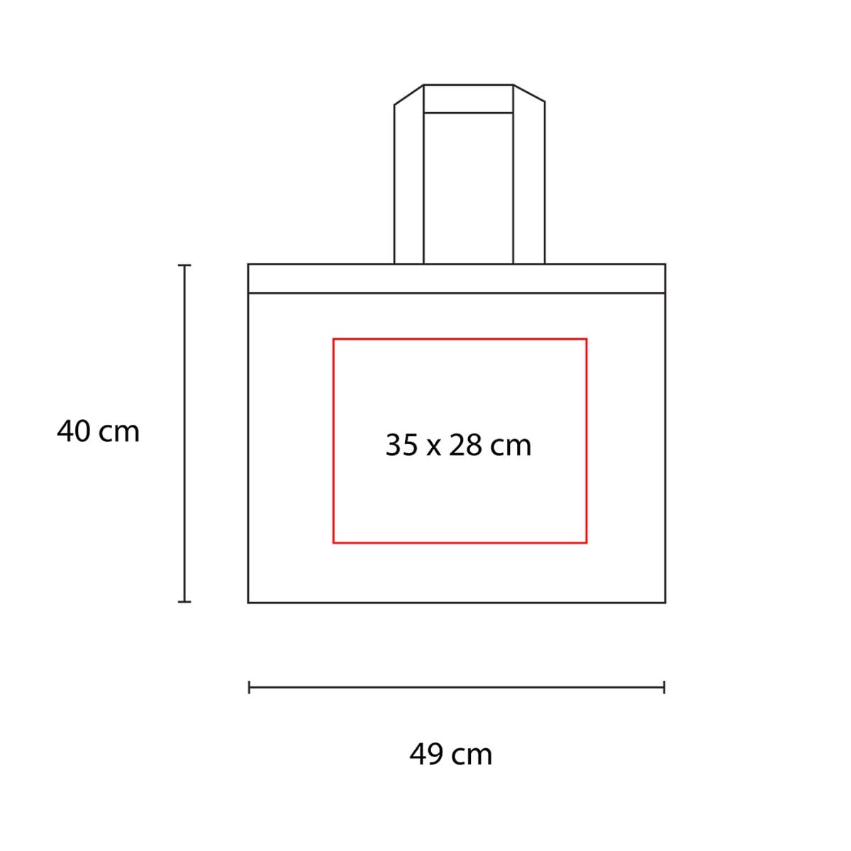 BOLSA NON WOVEN 70 G ZACMUSE