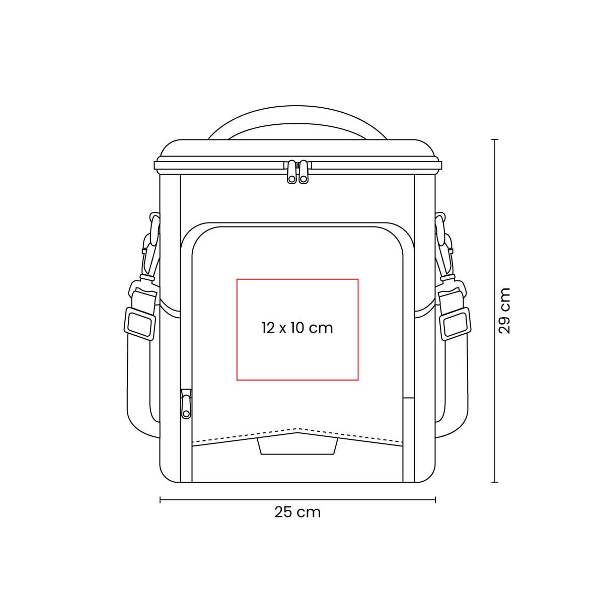 HIELERA POLIÉSTER 10L ZACRYRE