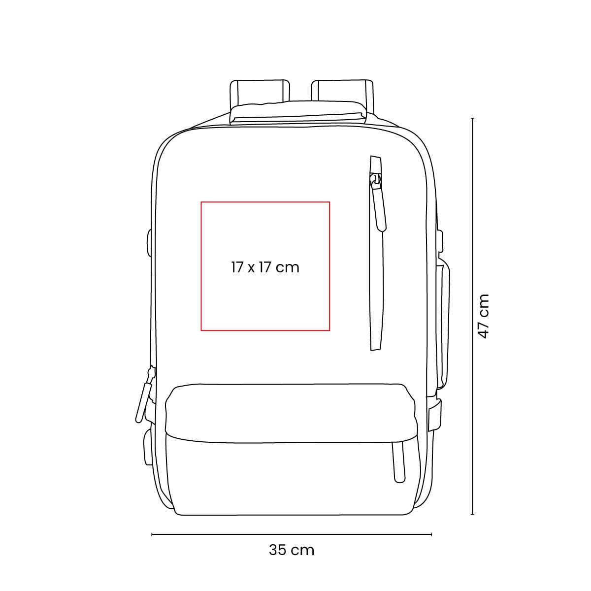 MOCHILA POLIÉSTER ZADRAN