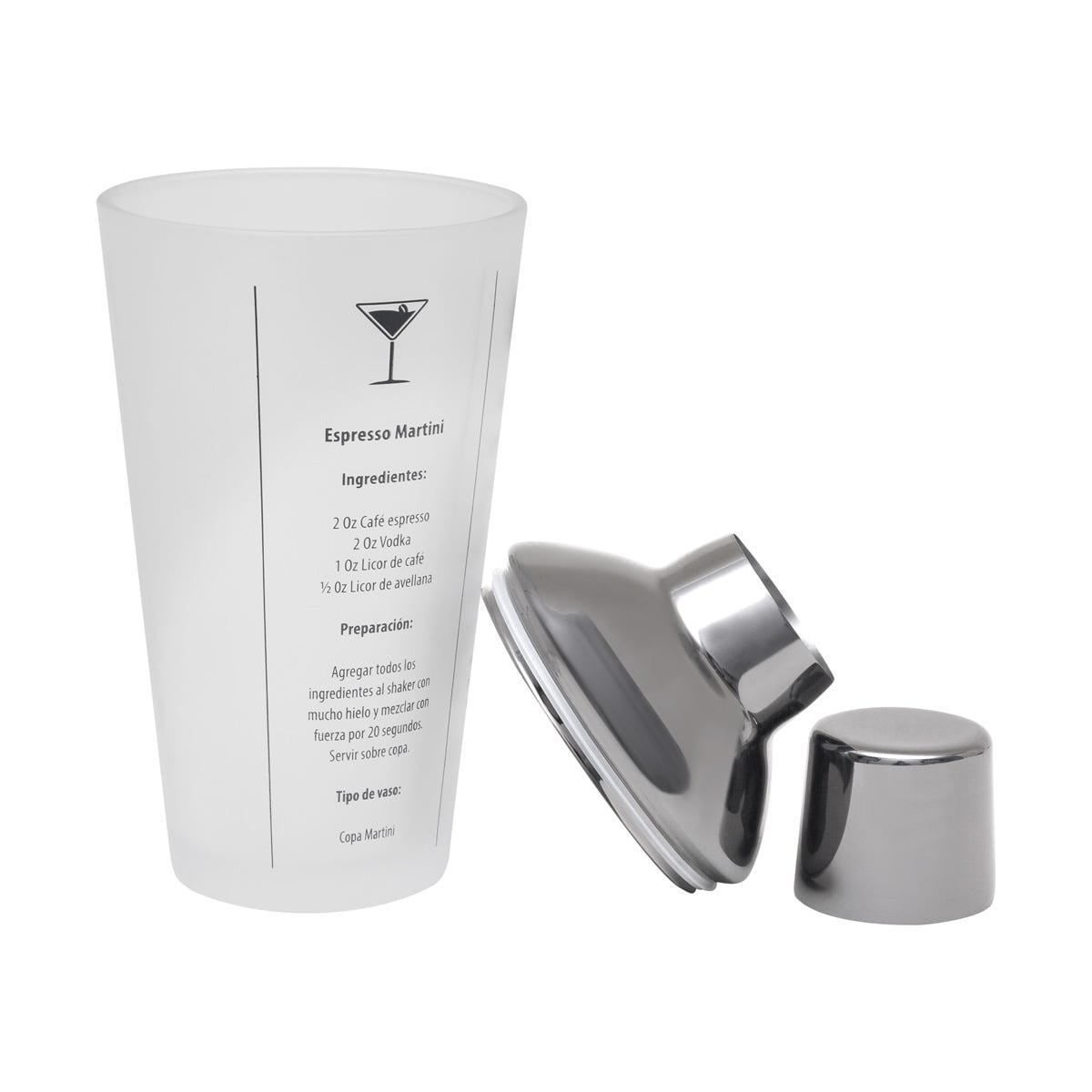 SHAKER ACERO 450ML ZAEEYA