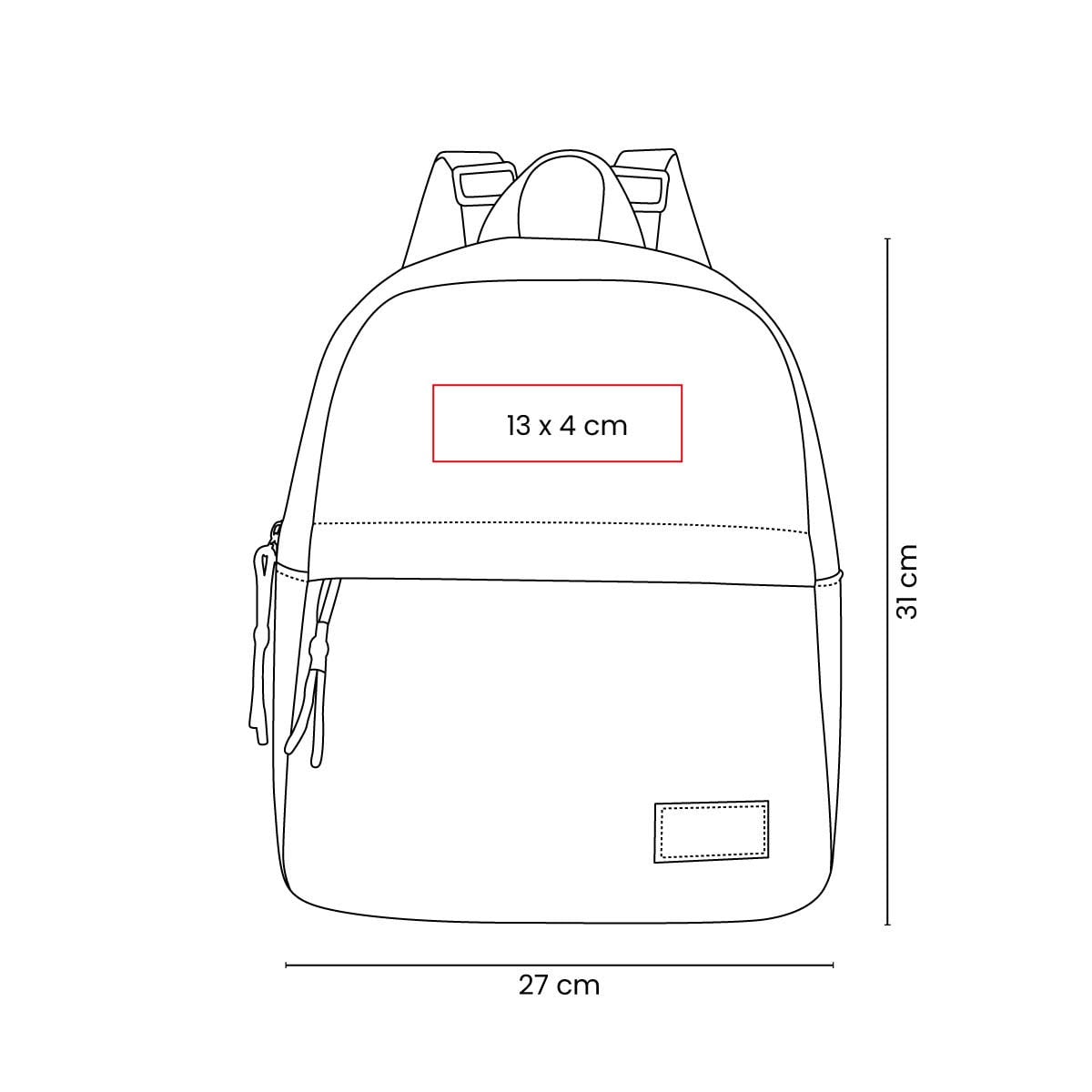 MOCHILA NYLON ZAEOVRA