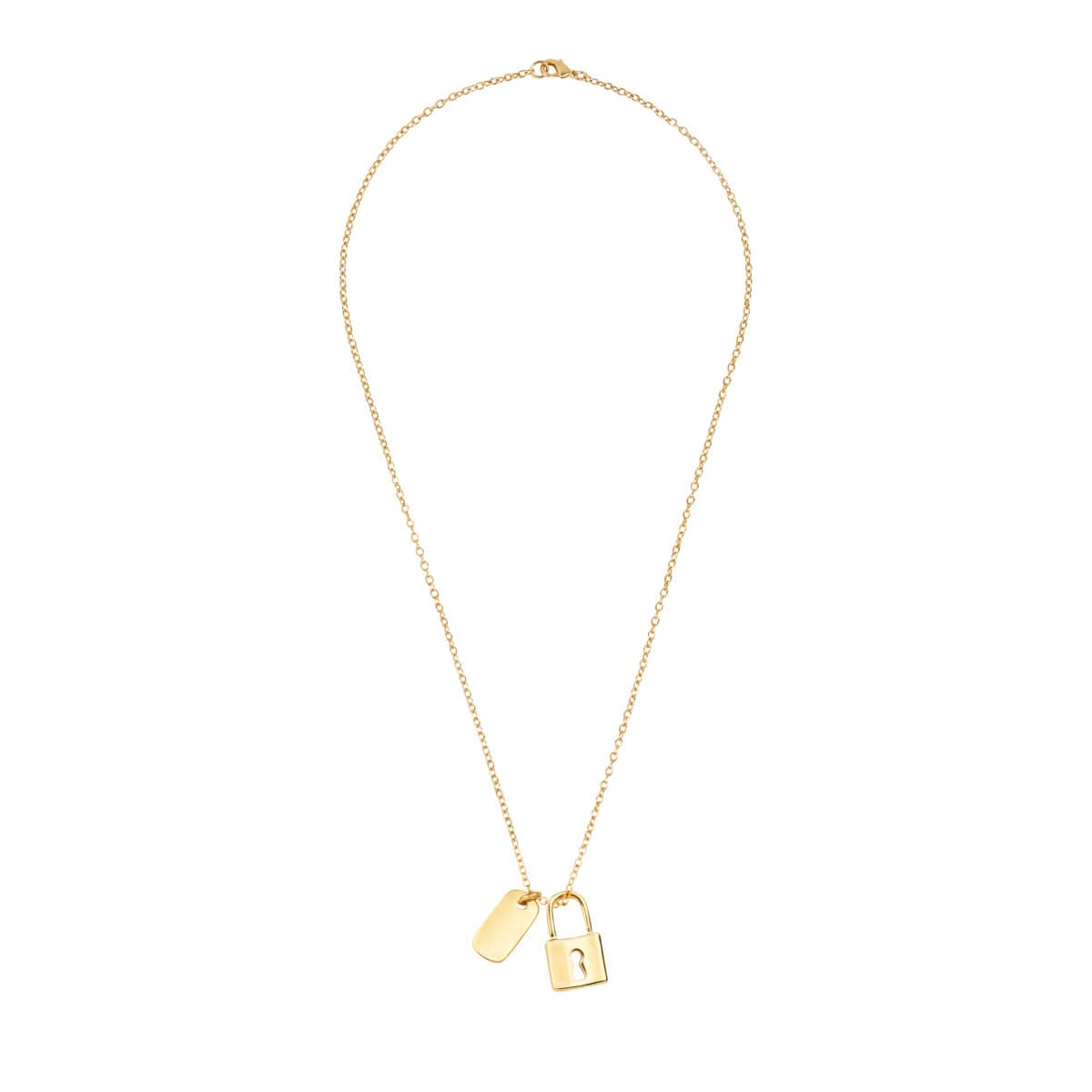 COLLAR CHAPA DE ORO ZAEYRE