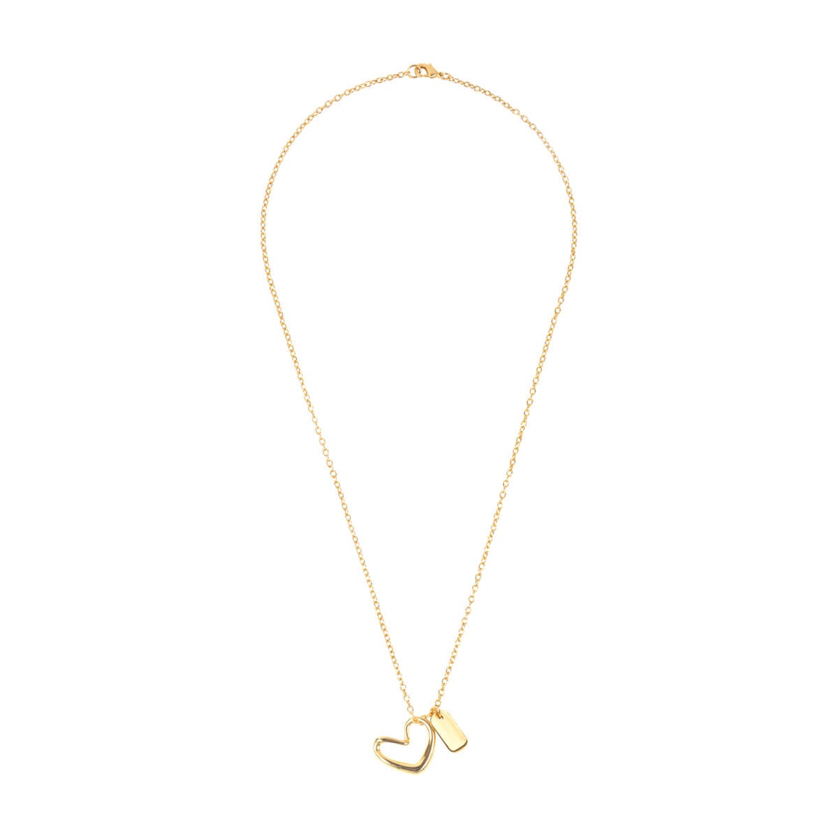COLLAR CHAPA DE ORO ZAEZEN