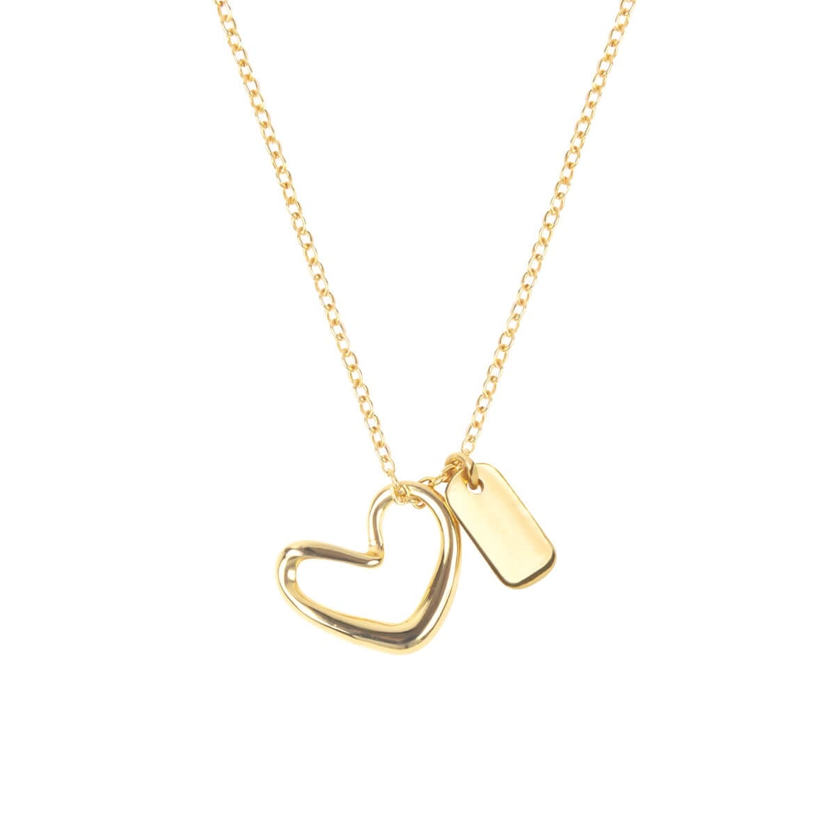 COLLAR CHAPA DE ORO ZAEZEN