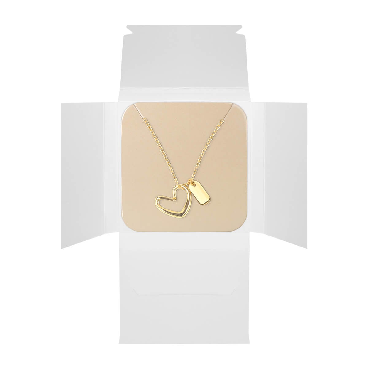 COLLAR CHAPA DE ORO ZAEZEN