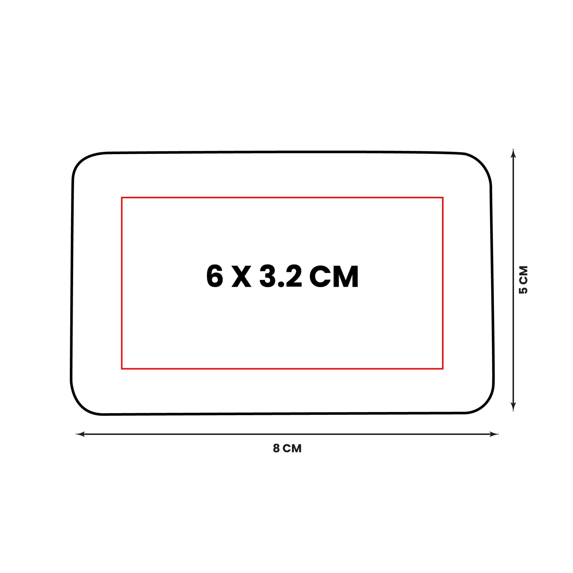 PLACA ACERO INOXIDABLE AABYDE