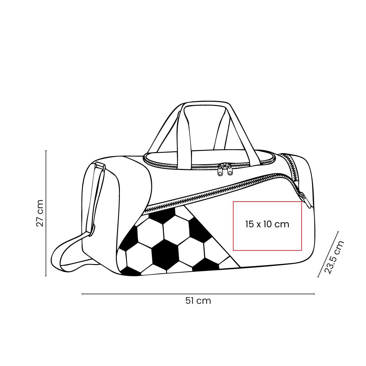 MALETA POLIÉSTER DEPORTIVA AACMOURN