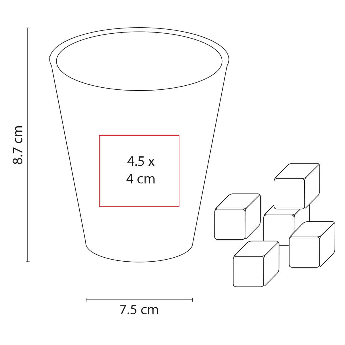 CUBILETE CURPIEL VASO AACRAVO