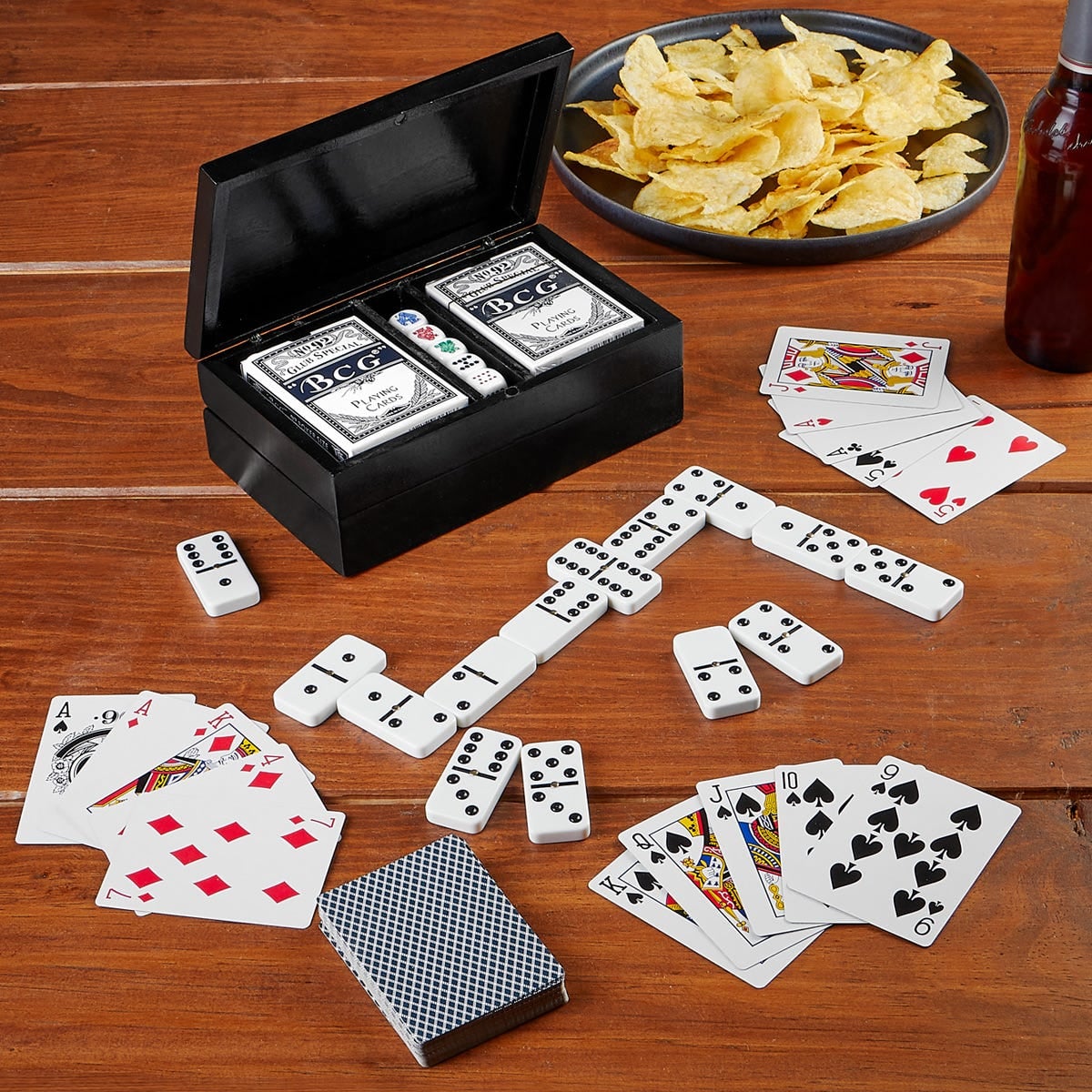 SET MADERA DE TILO ESTUCHE AACROYD