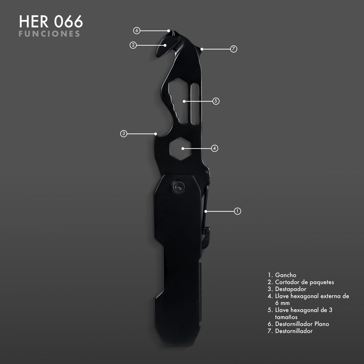 MULTIHERRAMIENTA METAL AACSIAL