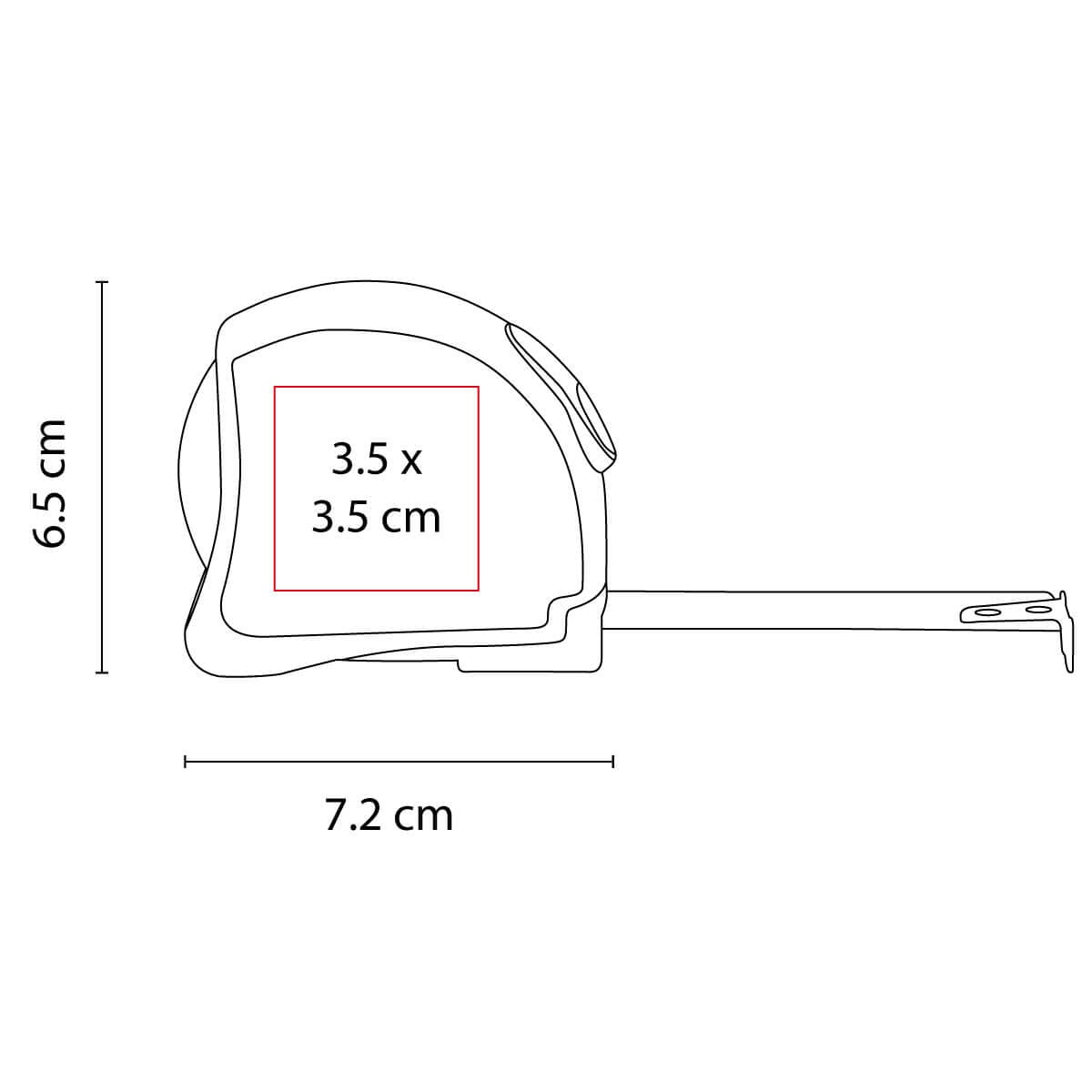 FLEXMETRO ACERO INOXIDABLE AACSLTO