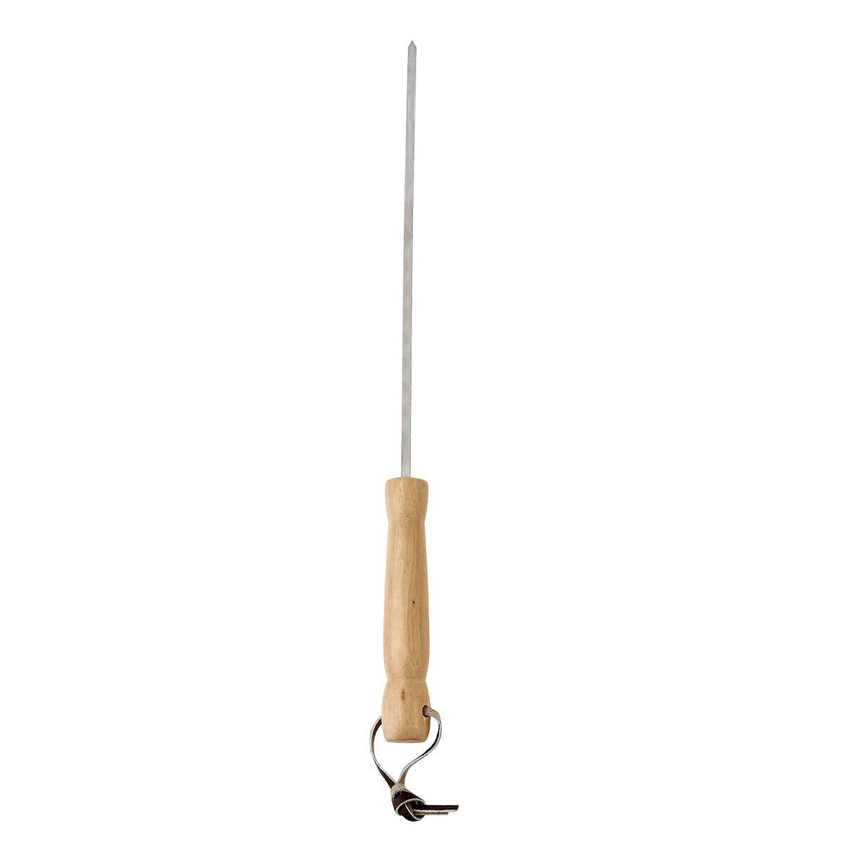 SET ACERO INOXIDABLE Y MADERA CAUCHO UTENSILIOS AACSVAL