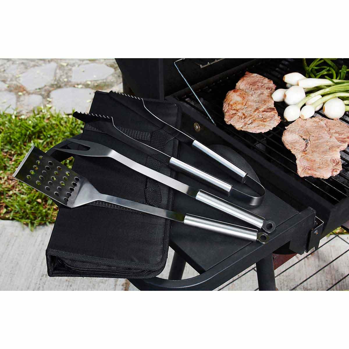 SET ACERO INOXIDABLE UTENSILIOS AACTAND