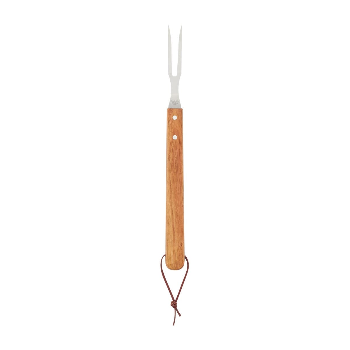 SET ACERO INOXIDABLE Y MADERA CAUCHO UTENSILIOS AACTBER