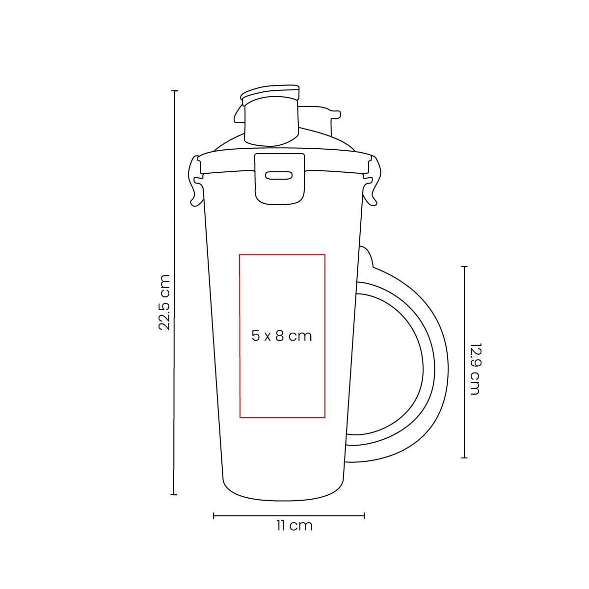 VASO PLASTICO AACTRMO