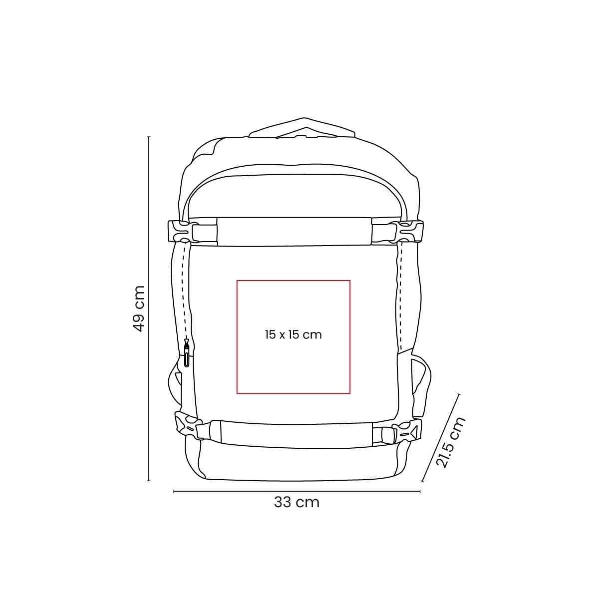 MOCHILA POLIÉSTER AADIUL