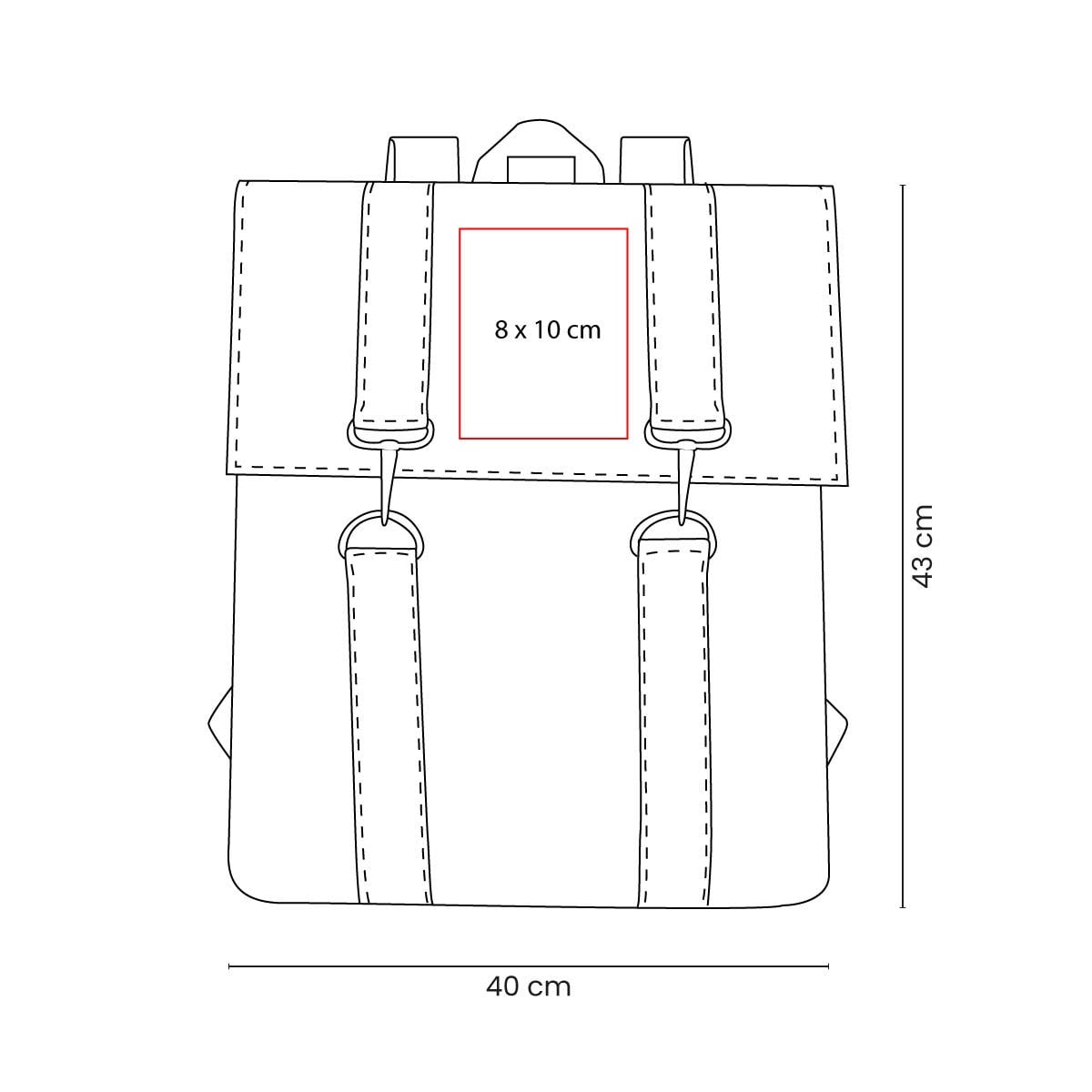 MOCHILA POLIURETANO AADRAN