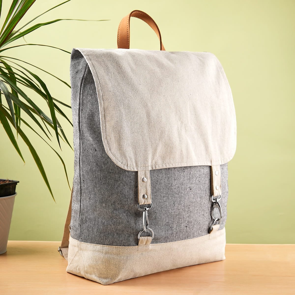 MOCHILA ALGODN RECICLADO AADUEL