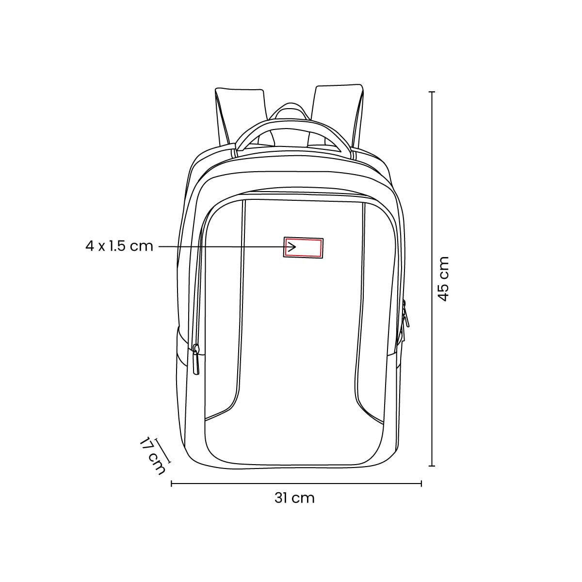 MOCHILA POLIÉSTER AADUSE