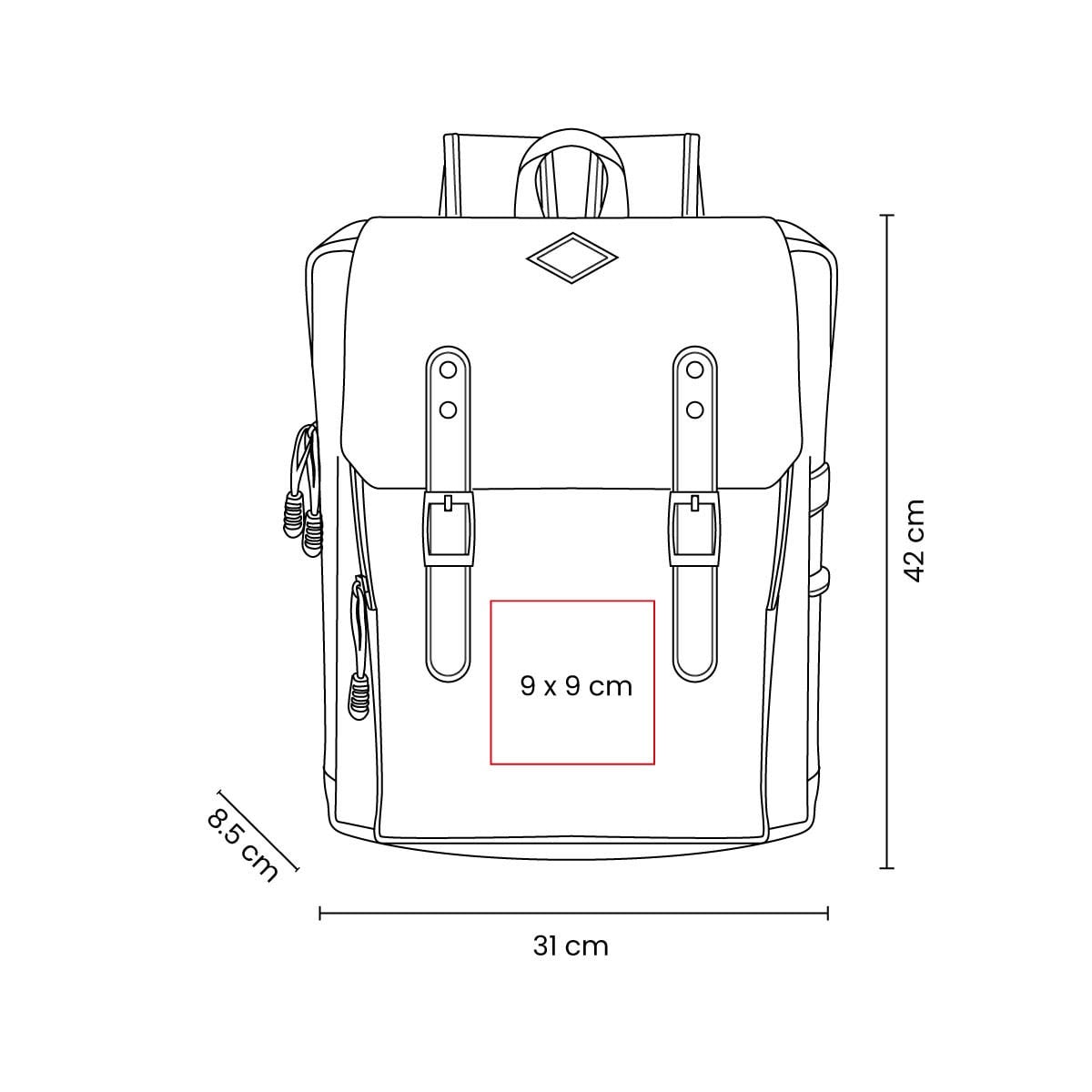 MOCHILA POLIÉSTER AADVAL