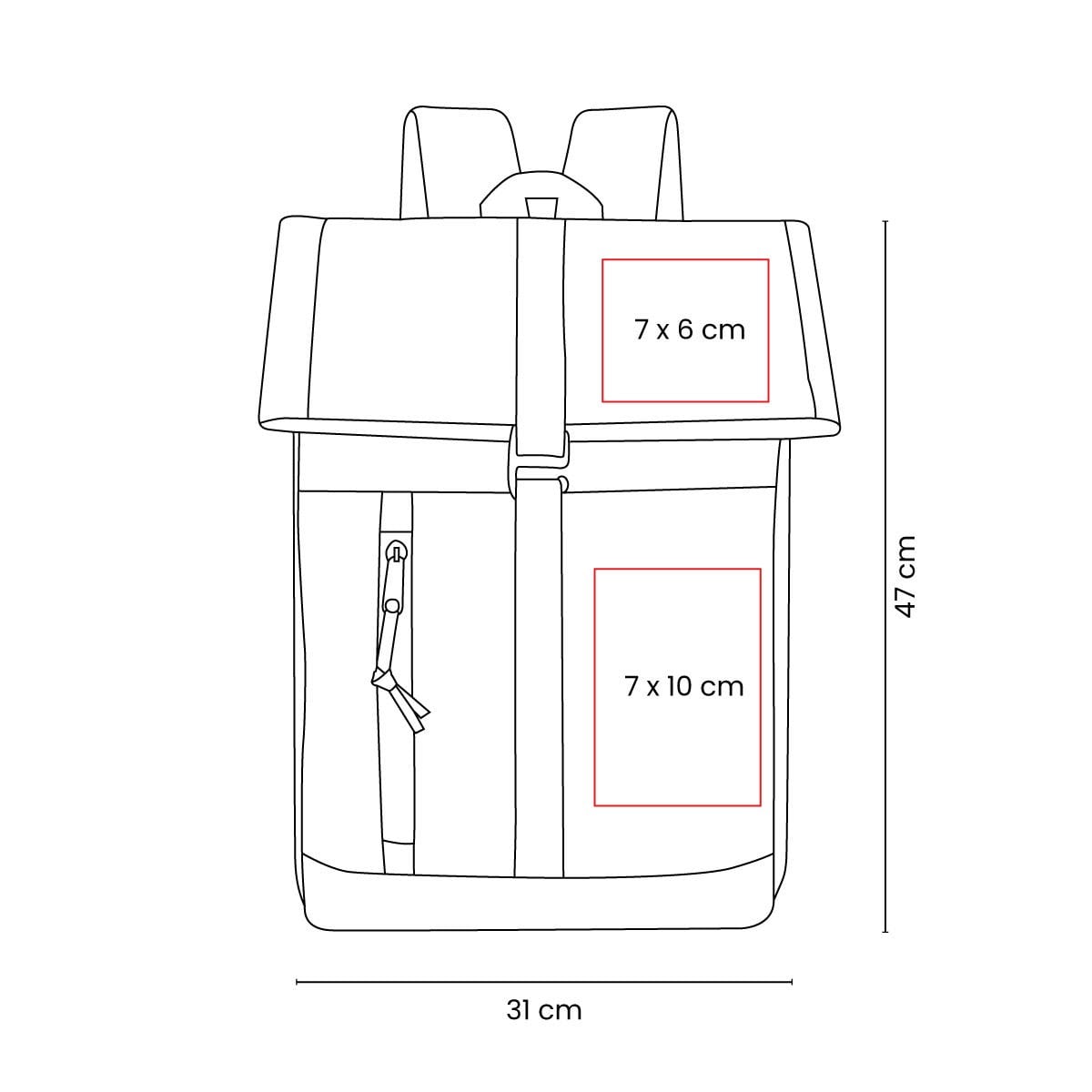 MOCHILA POLIÉSTER CASUAL AAEAVO