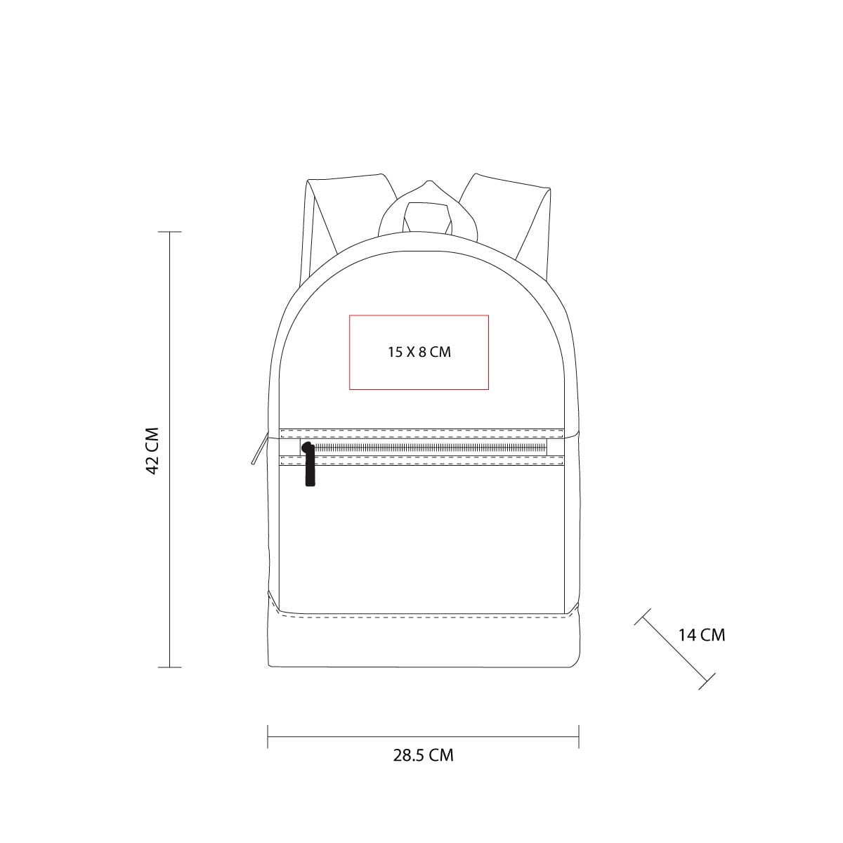MOCHILA POLIÉSTER AAEETH