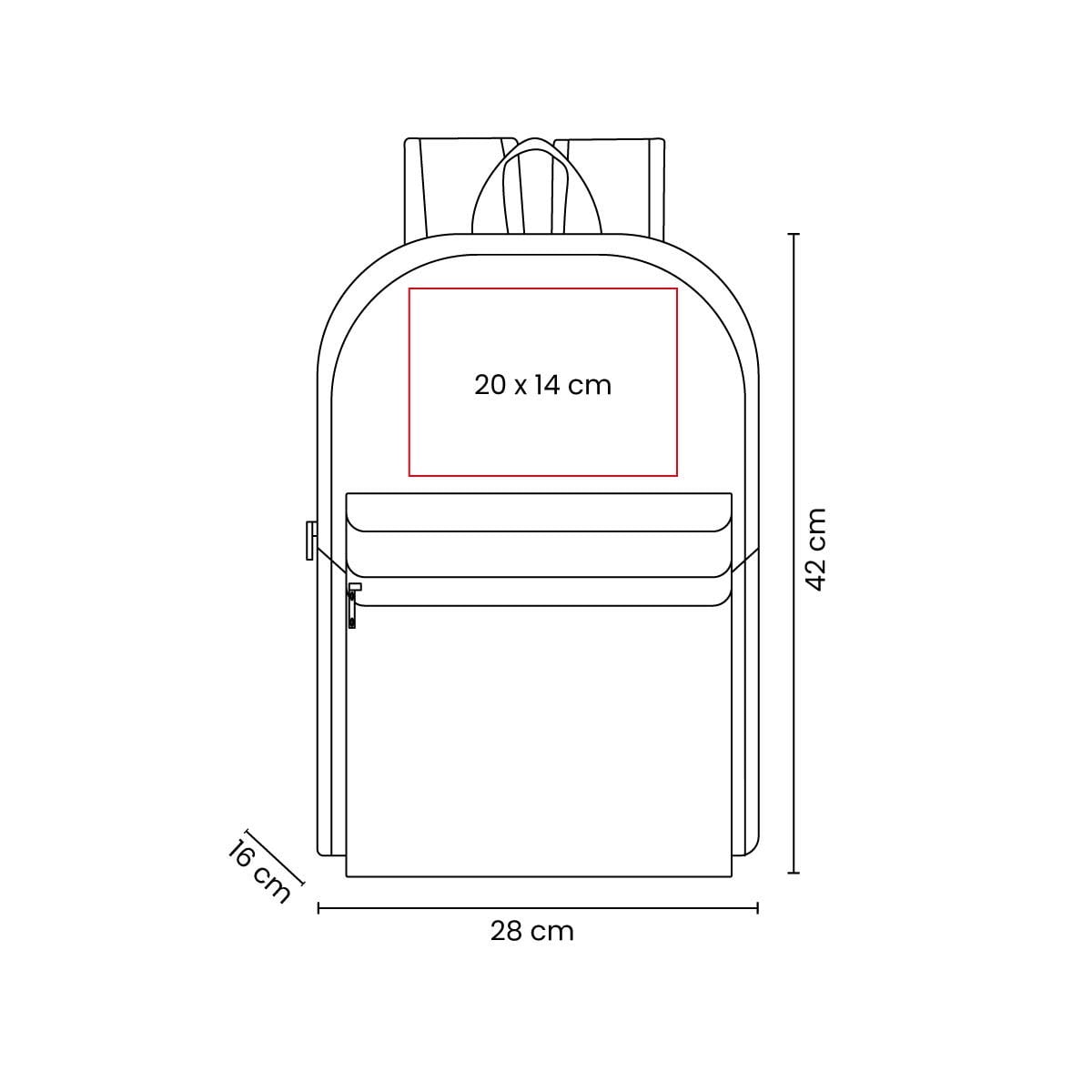 MOCHILA POLIÉSTER AAEEVO