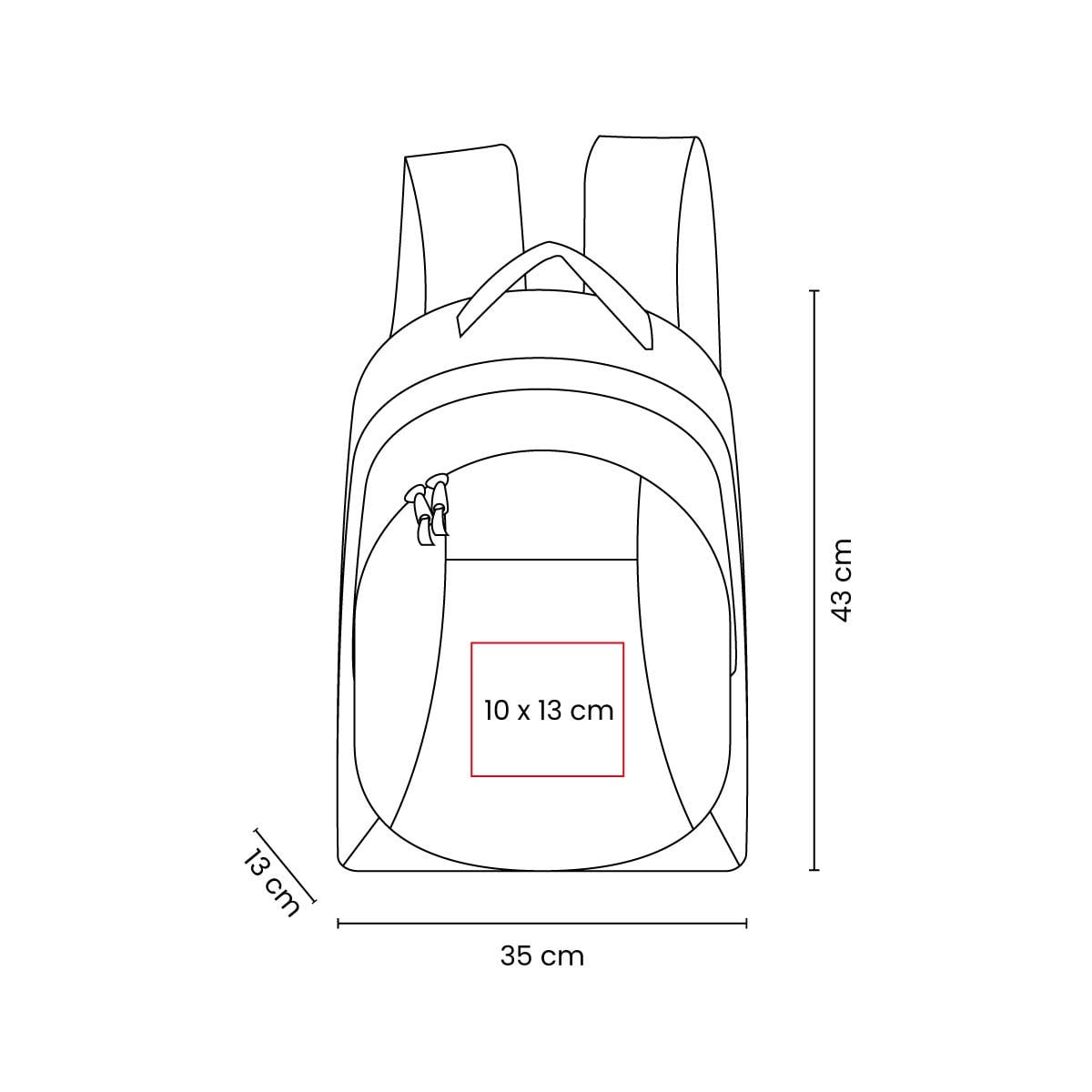 MOCHILA POLIÉSTER AAEEZA