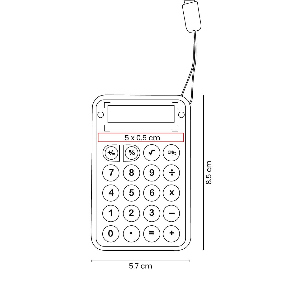 CALCULADORA PLASTICO AAEUIL