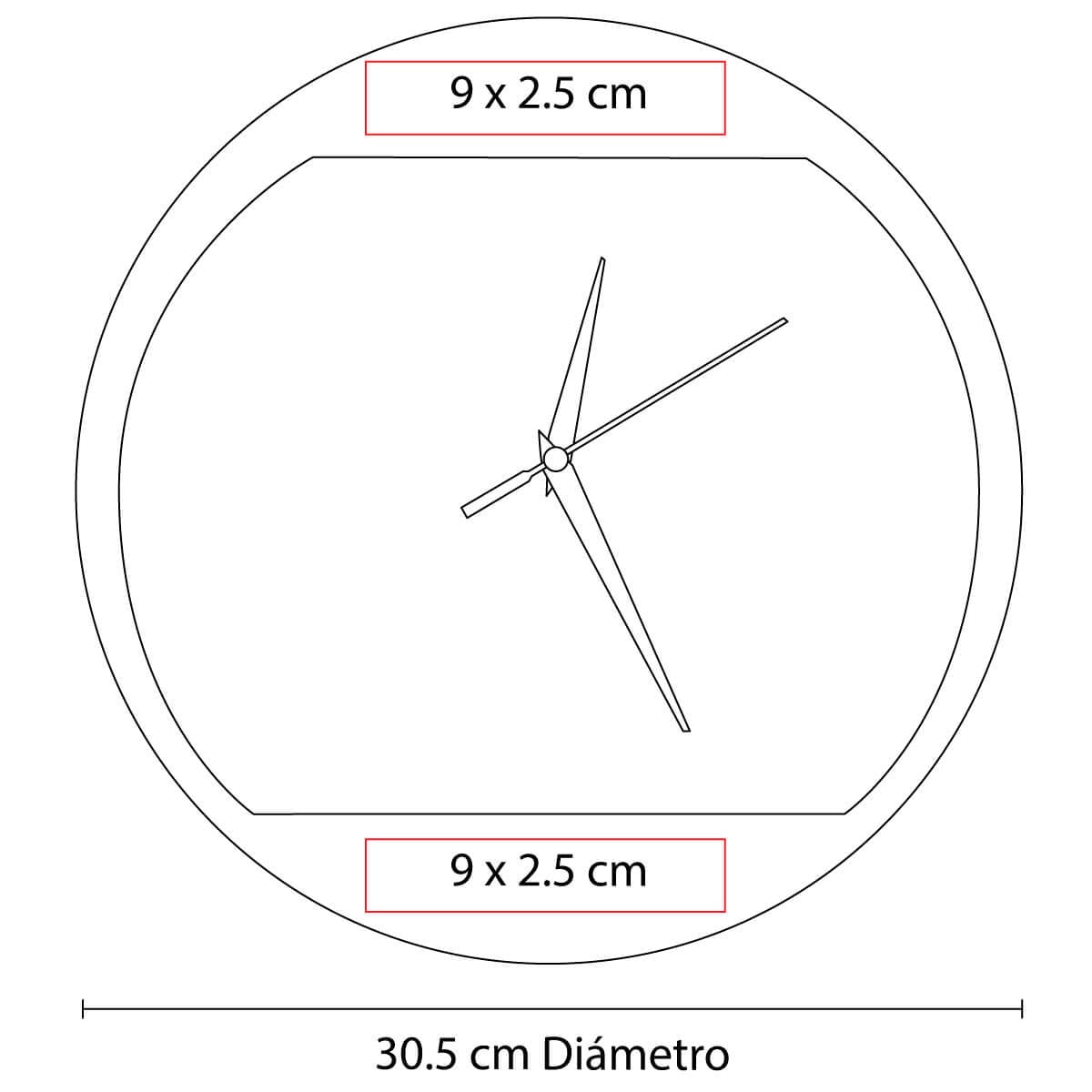 RELOJ ALUMINIO BABULP