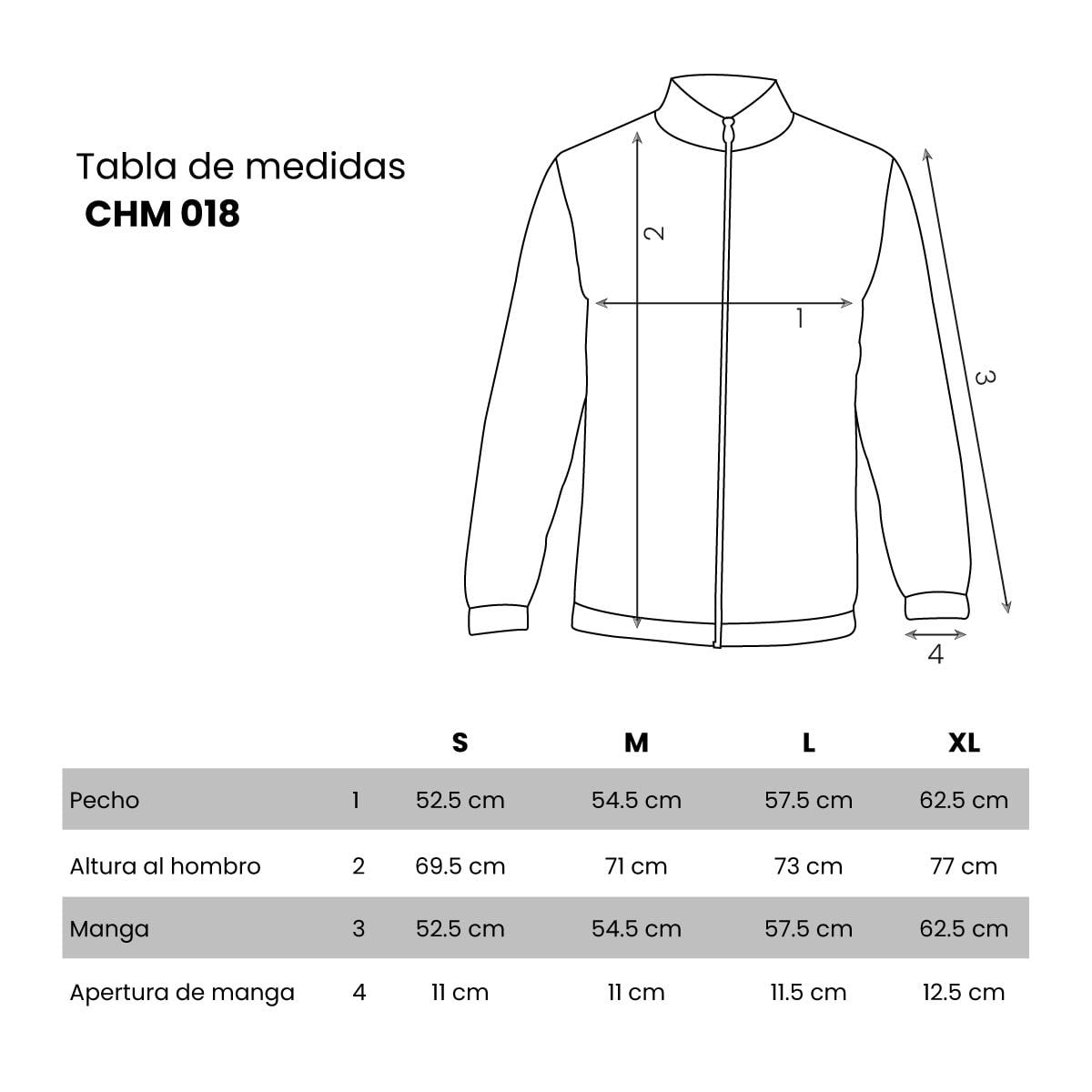 CHAMARRA ALGODON BACSELM