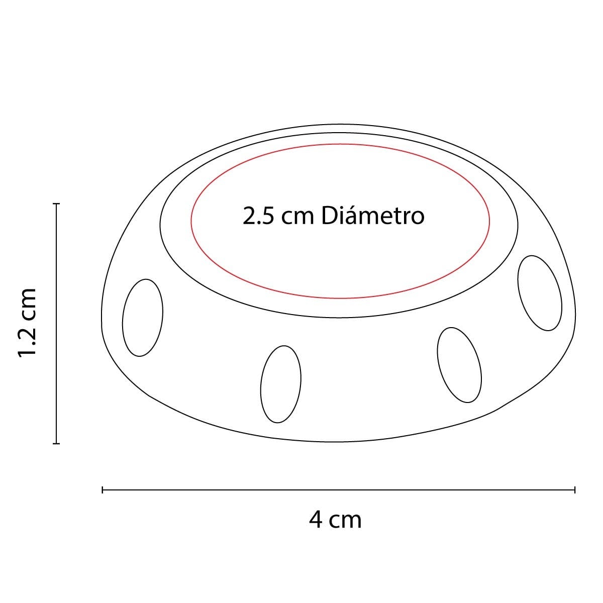 SOPORTE PLÁSTICO DADLGO