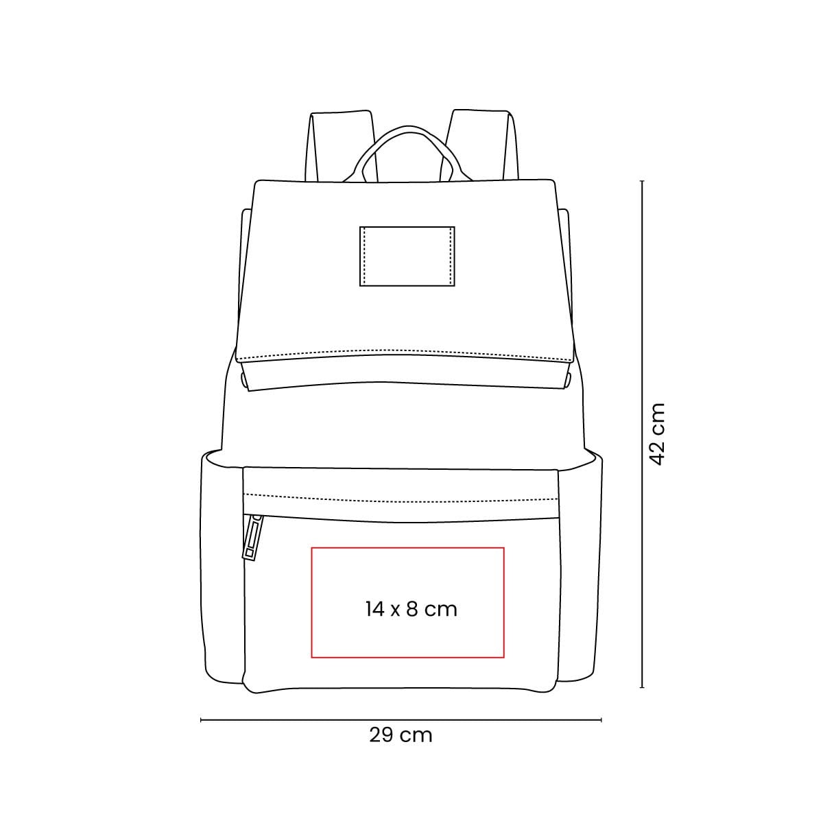 MOCHILA POLIURETANO EJECUTIVA DADZEN