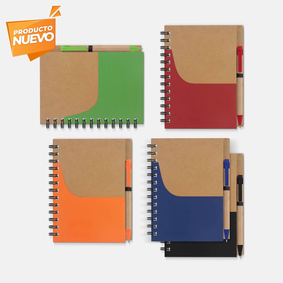 LIBRETA ECOLÓGICA CARTÓN GADKUL