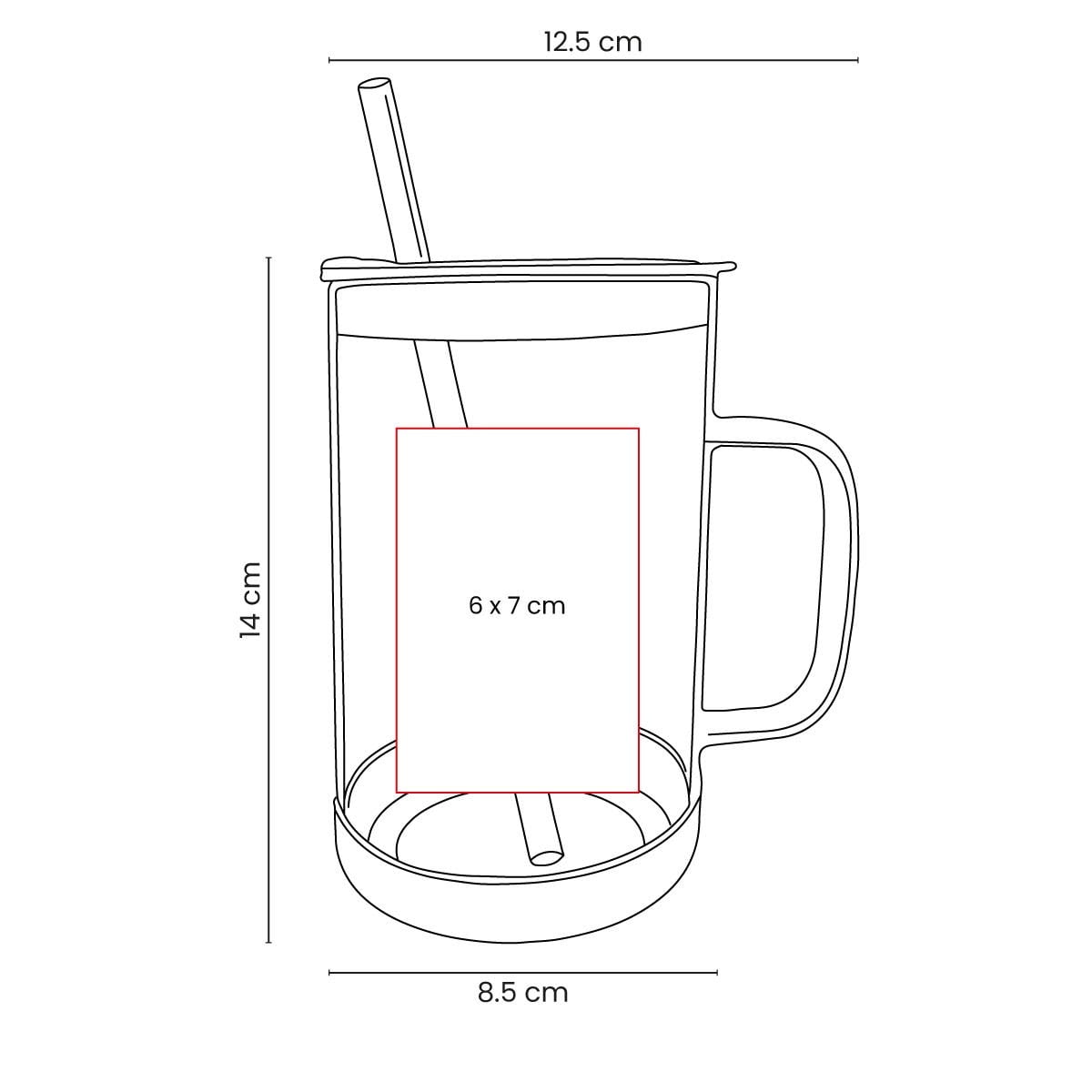 TAZA VIDRIO 20 OZ GAEOYRE