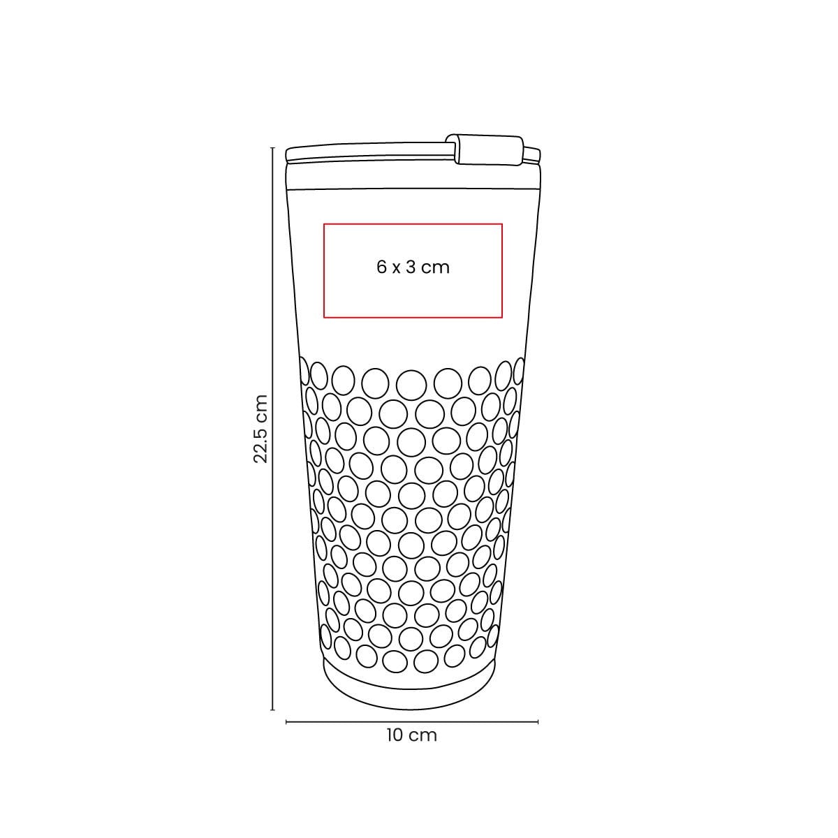 TERMO ACERO INOXIDABLE 30 OZ GAERVE