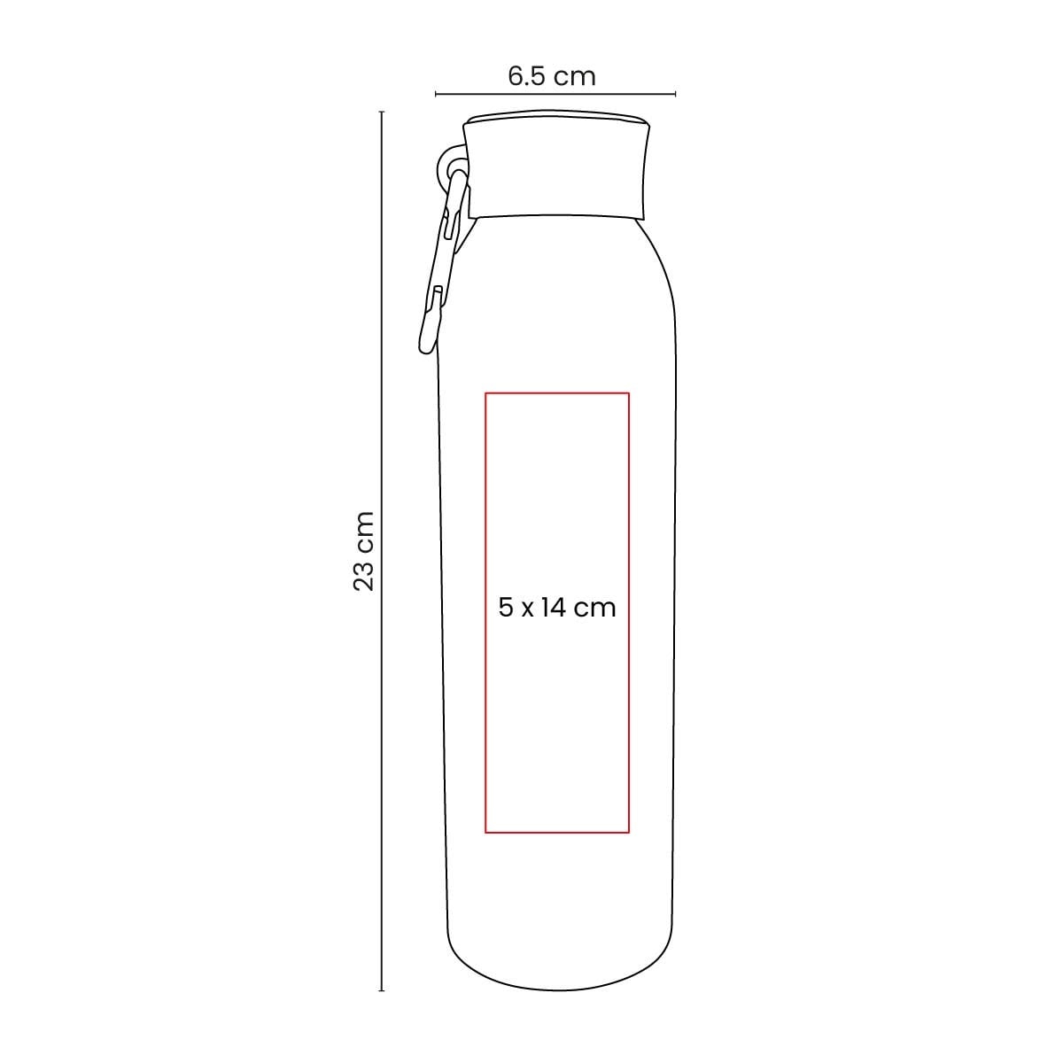 CILINDRO PLÁSTICO 21 OZ GAEUEN