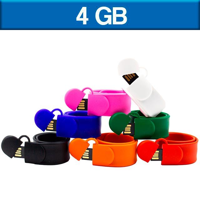 USB PULSERA METAL 4GB LACTOYNE