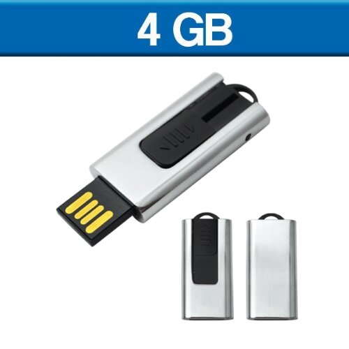 USB METAL RETRÁCTIL 4GB LACTYTH