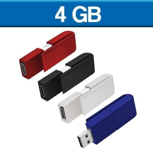 USB PLÁSTICO CLIP SUJECIÓN 4GB LADLGO