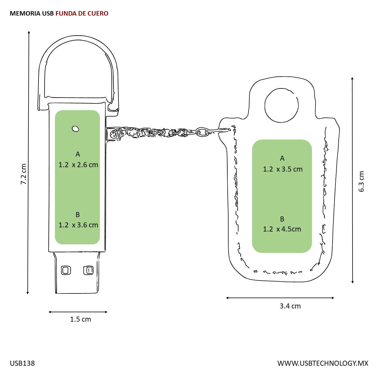 USB 8GB LAEALV