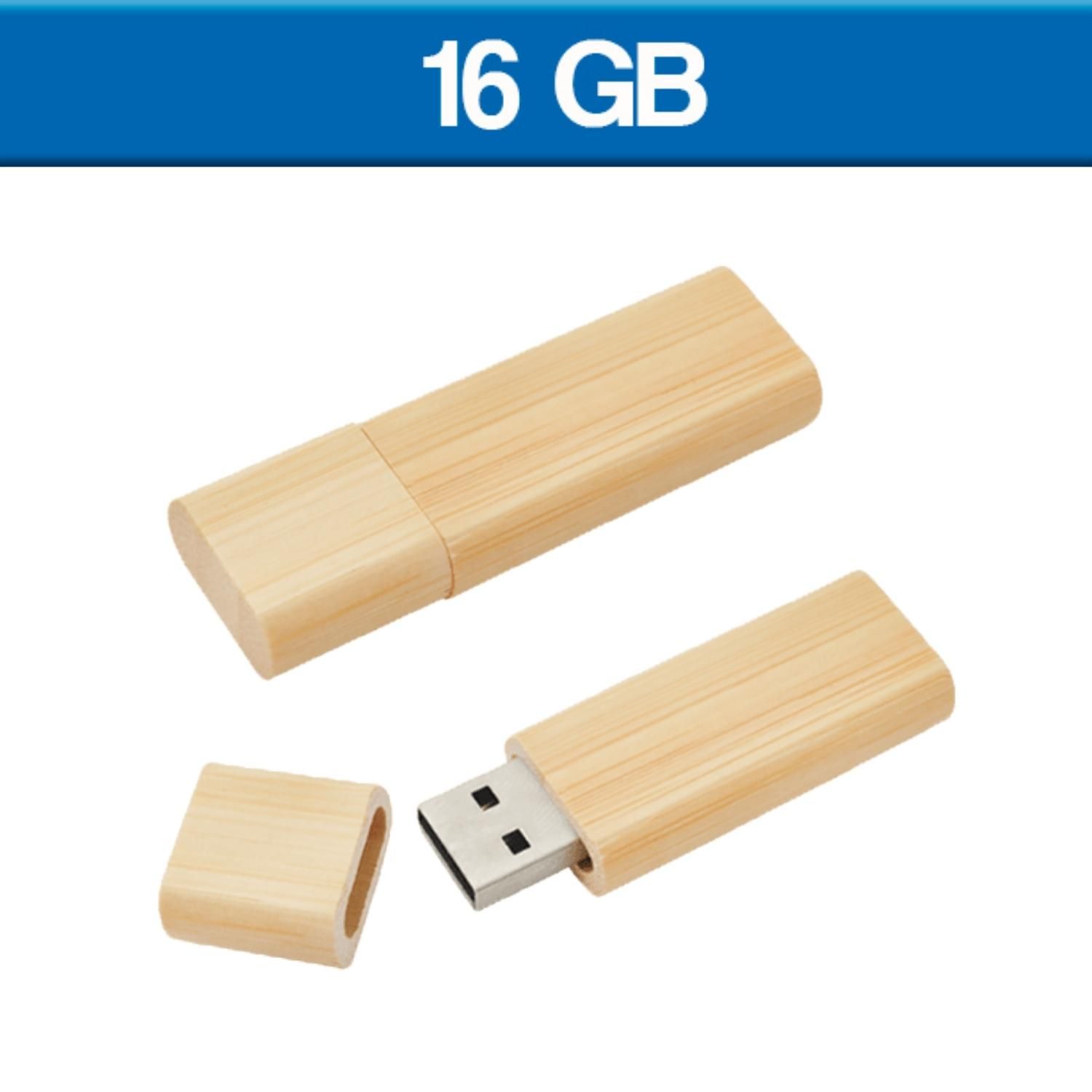 USB MADERA ECOLÓGICA 16GB LAEEVO