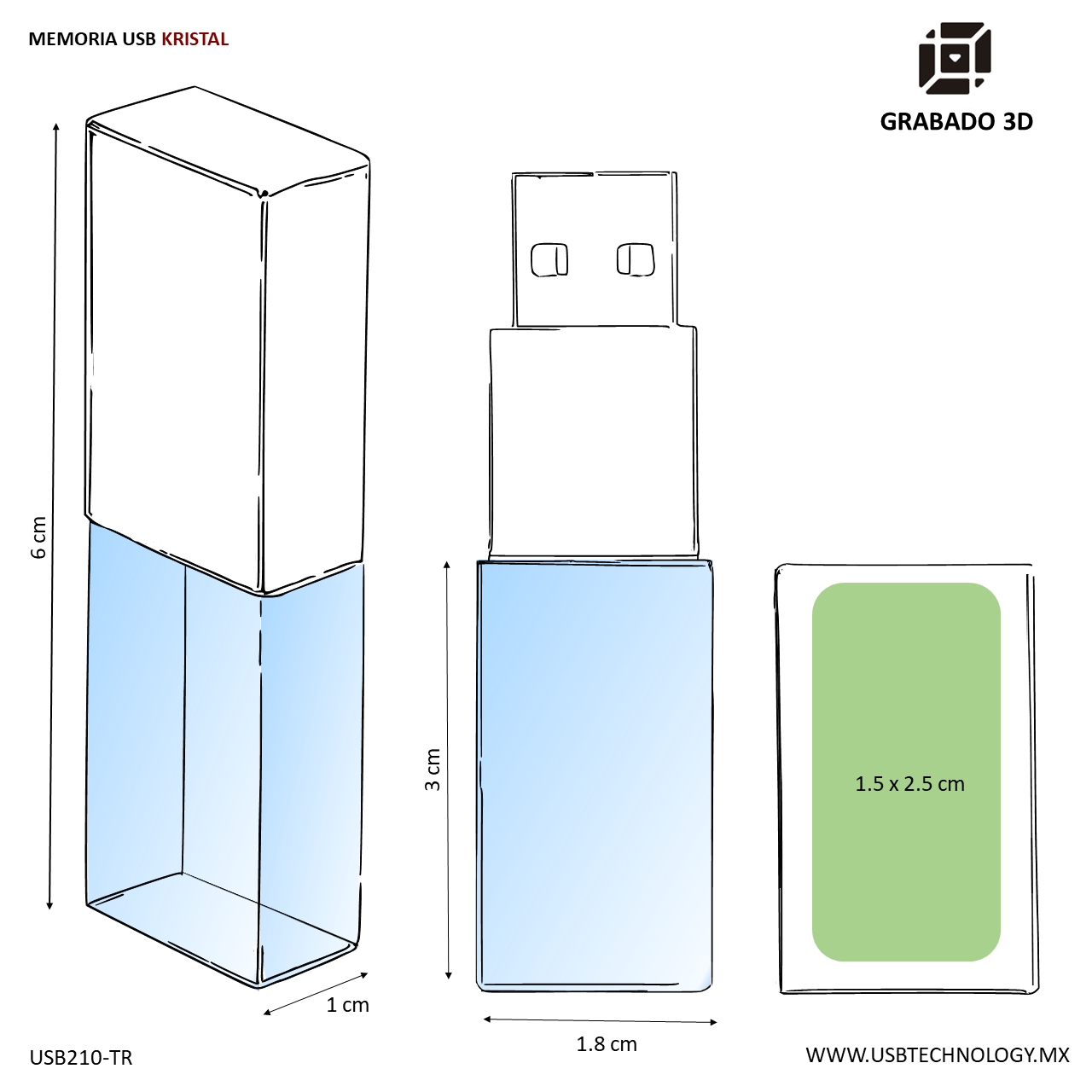 USB METAL 16GB LAEEZA