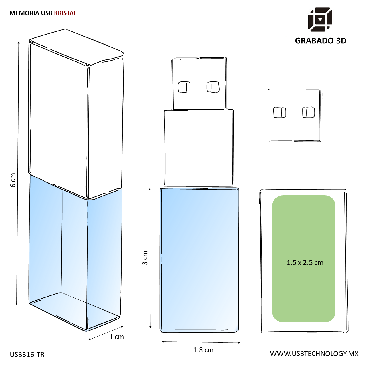 USB METAL 32GB LAEORVY