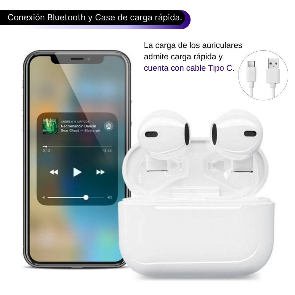 AUDFONOS BLUETOOTH 5S TWS MABYLT