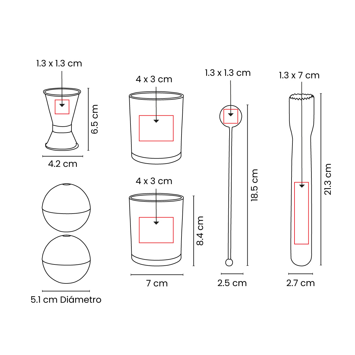 SET DE MIXOLOGÍA SOROA