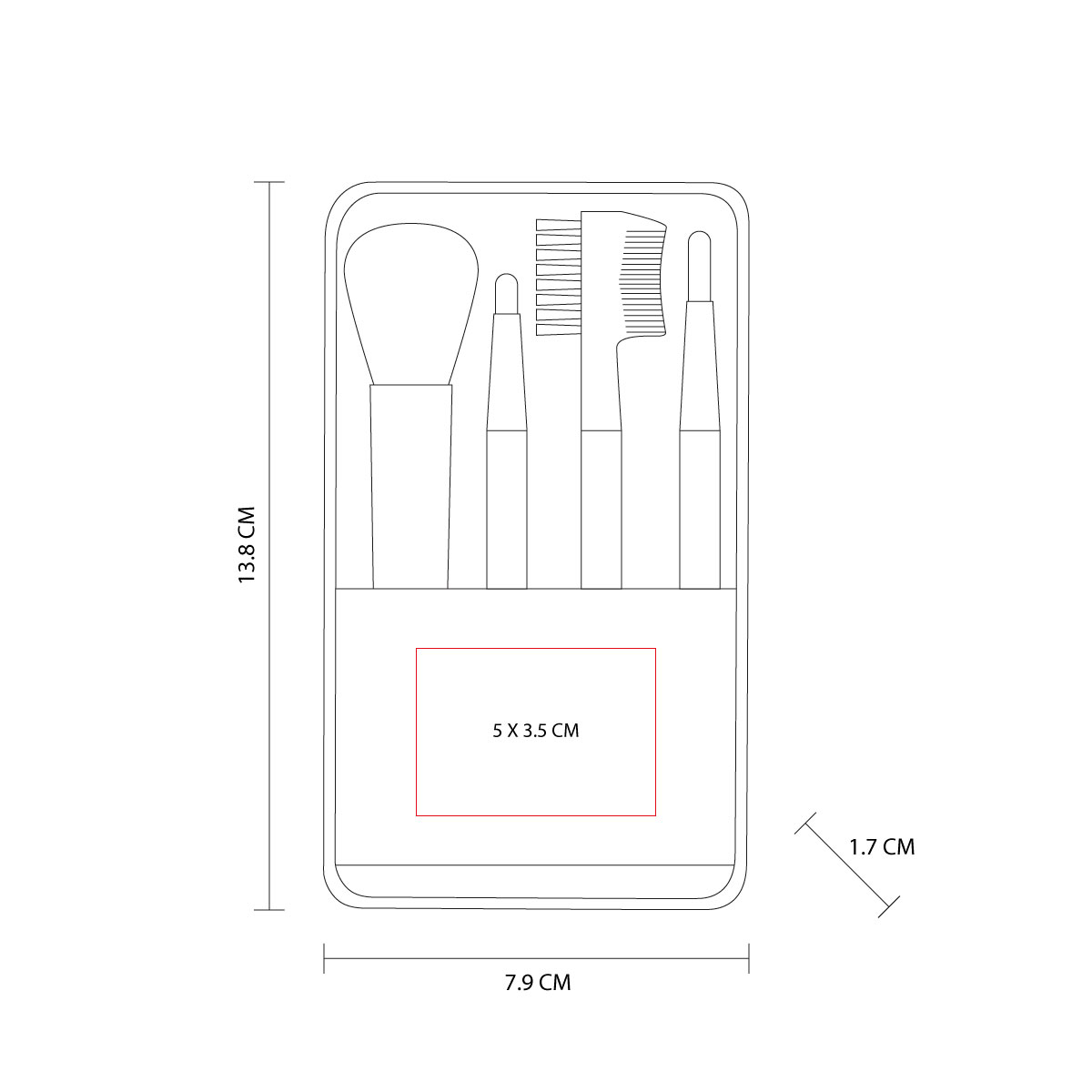SET DE BROCHAS FURELA
