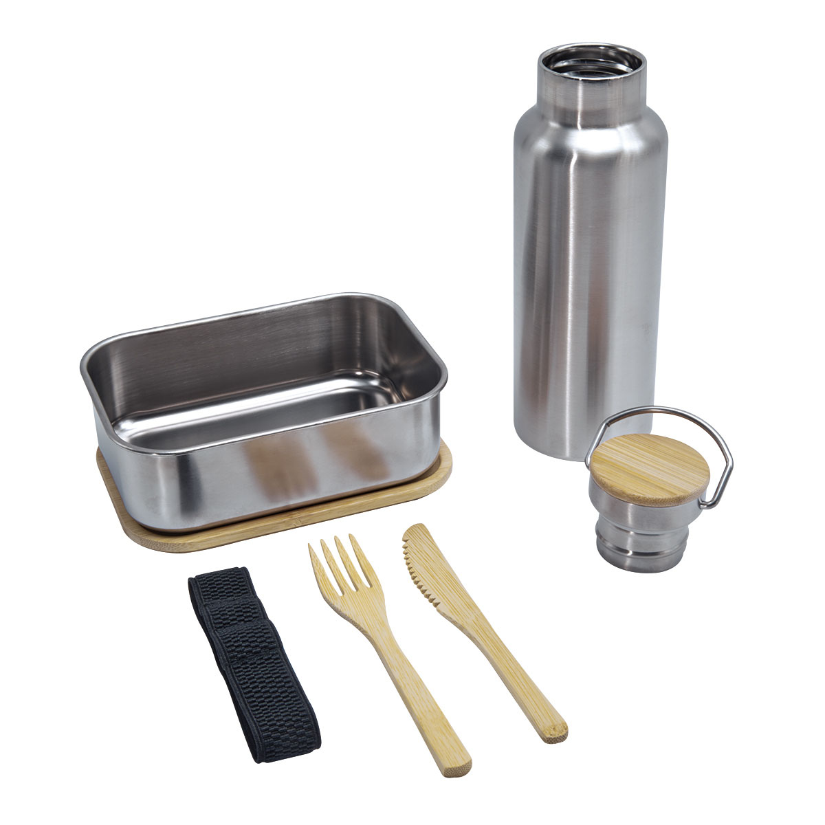 SET DE LONCHERA POU Acero Inox